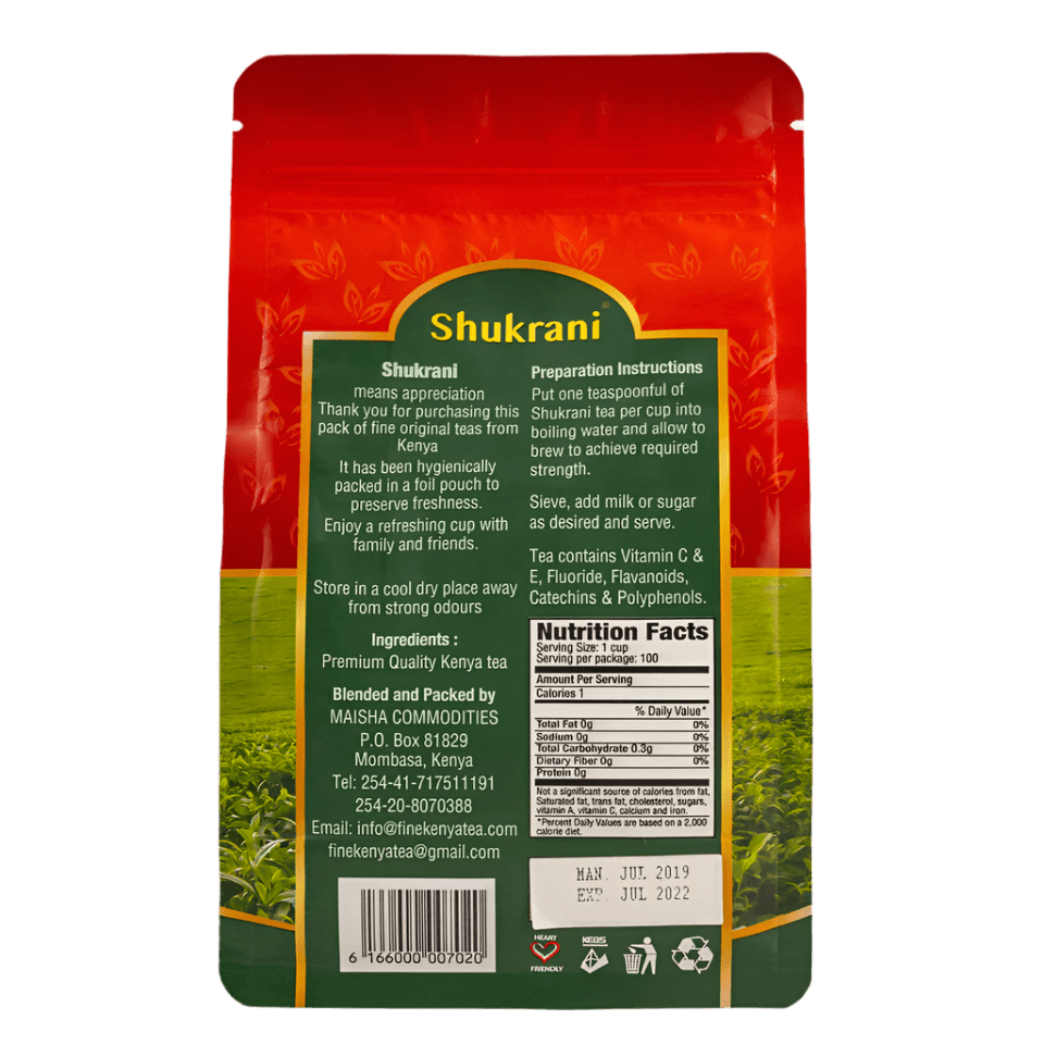 شاي الشكراني – شاي أسود فاخر ذو أوراق فضفاضة